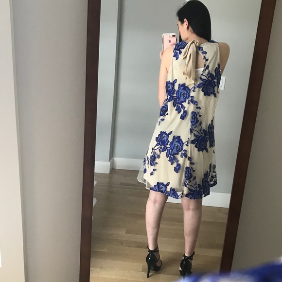 Blue floral dress - Picture 2 of 6